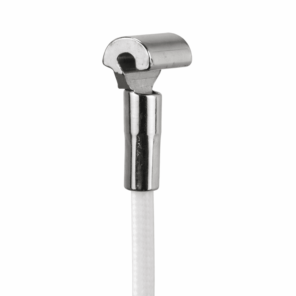 Transparent Perlon cord with its Cobra rail grip